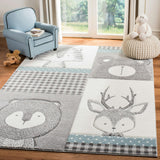 Carousel Kids Leo Rug, Grey