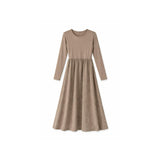 Suede Midi Dress