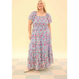 Winnie Dress in Peony Blossoms
