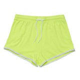 UPF50+ Contrast Piped Drawstring Swim Shorts