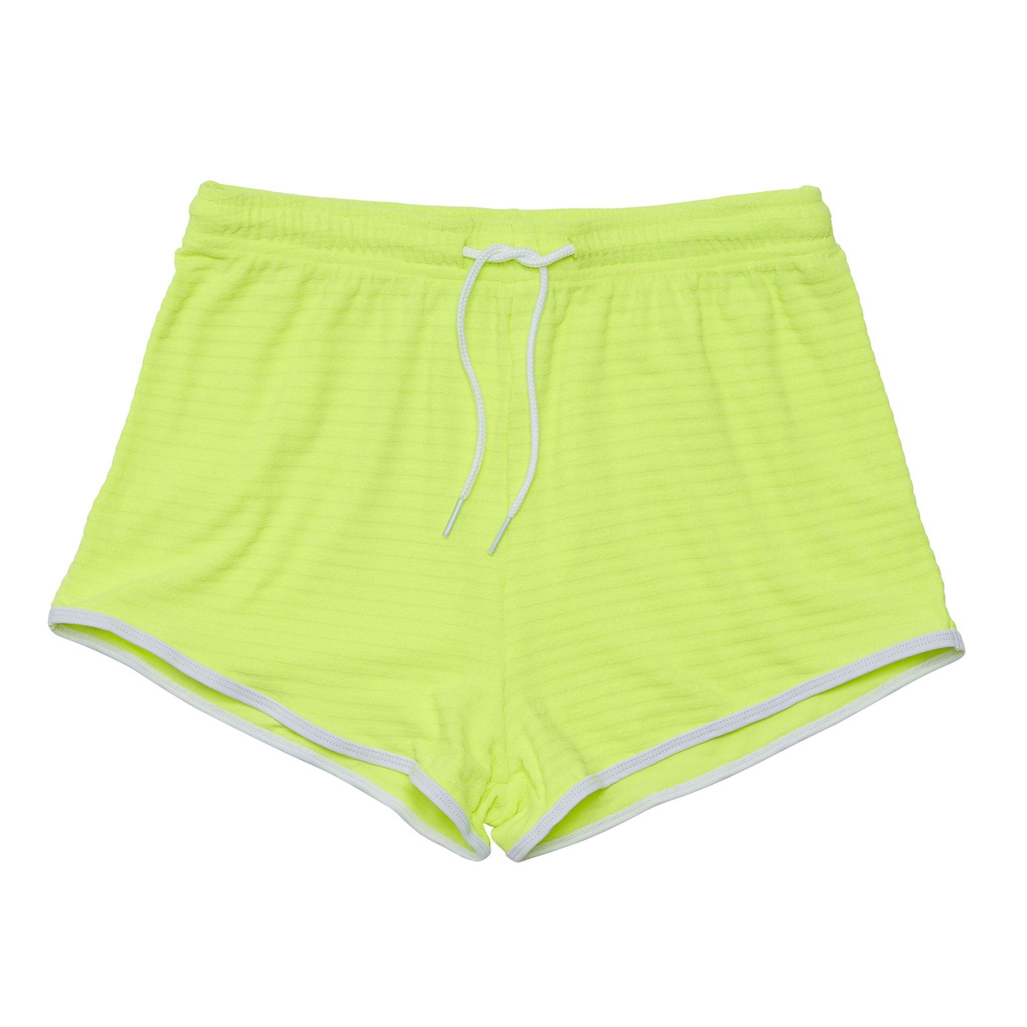 UPF50+ Contrast Piped Drawstring Swim Shorts