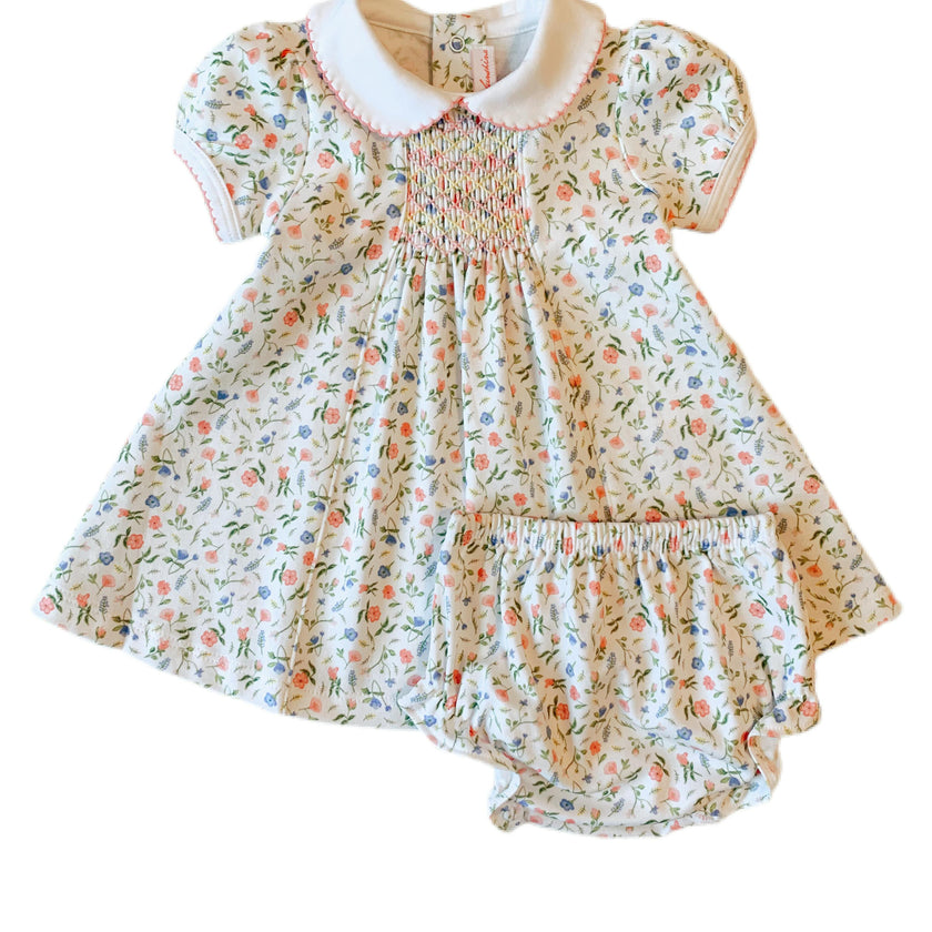 Pink Madison Smocked Dress