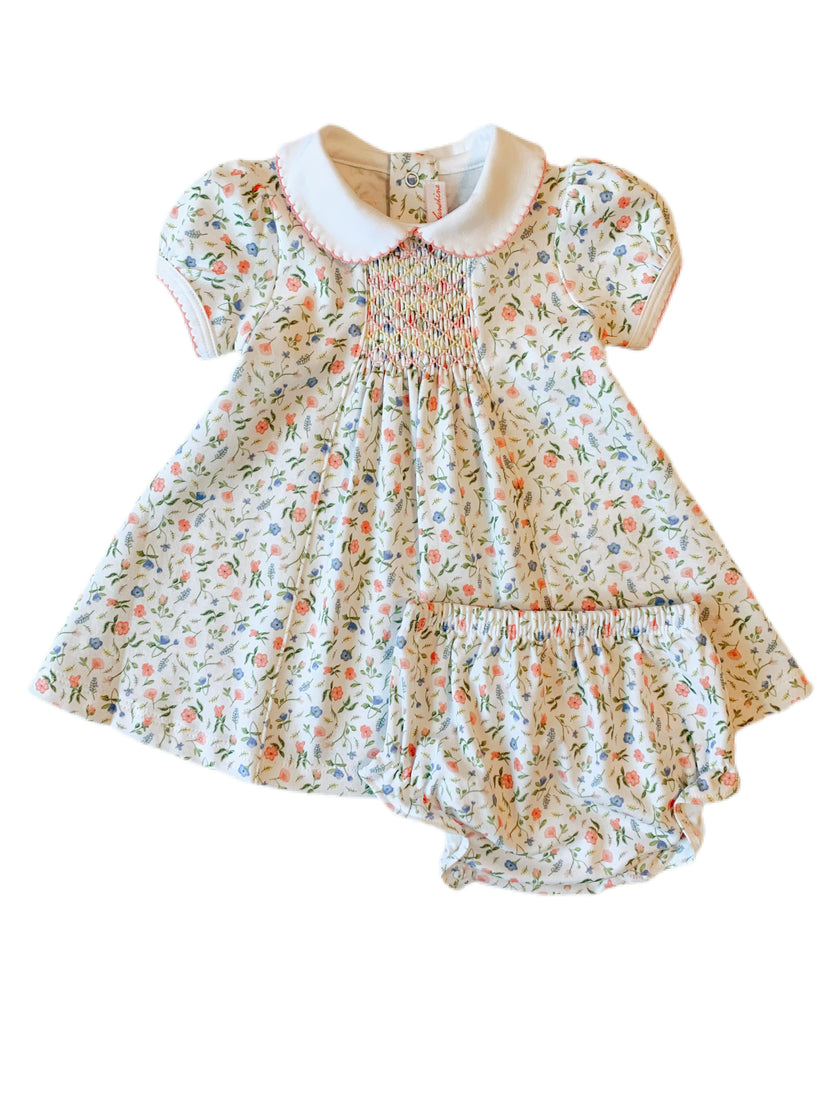 Pink Madison Smocked Dress