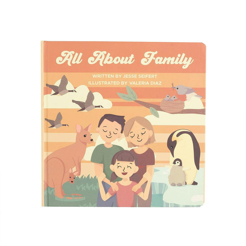 Lucy's Room All About Family Board Book Orange/Multi