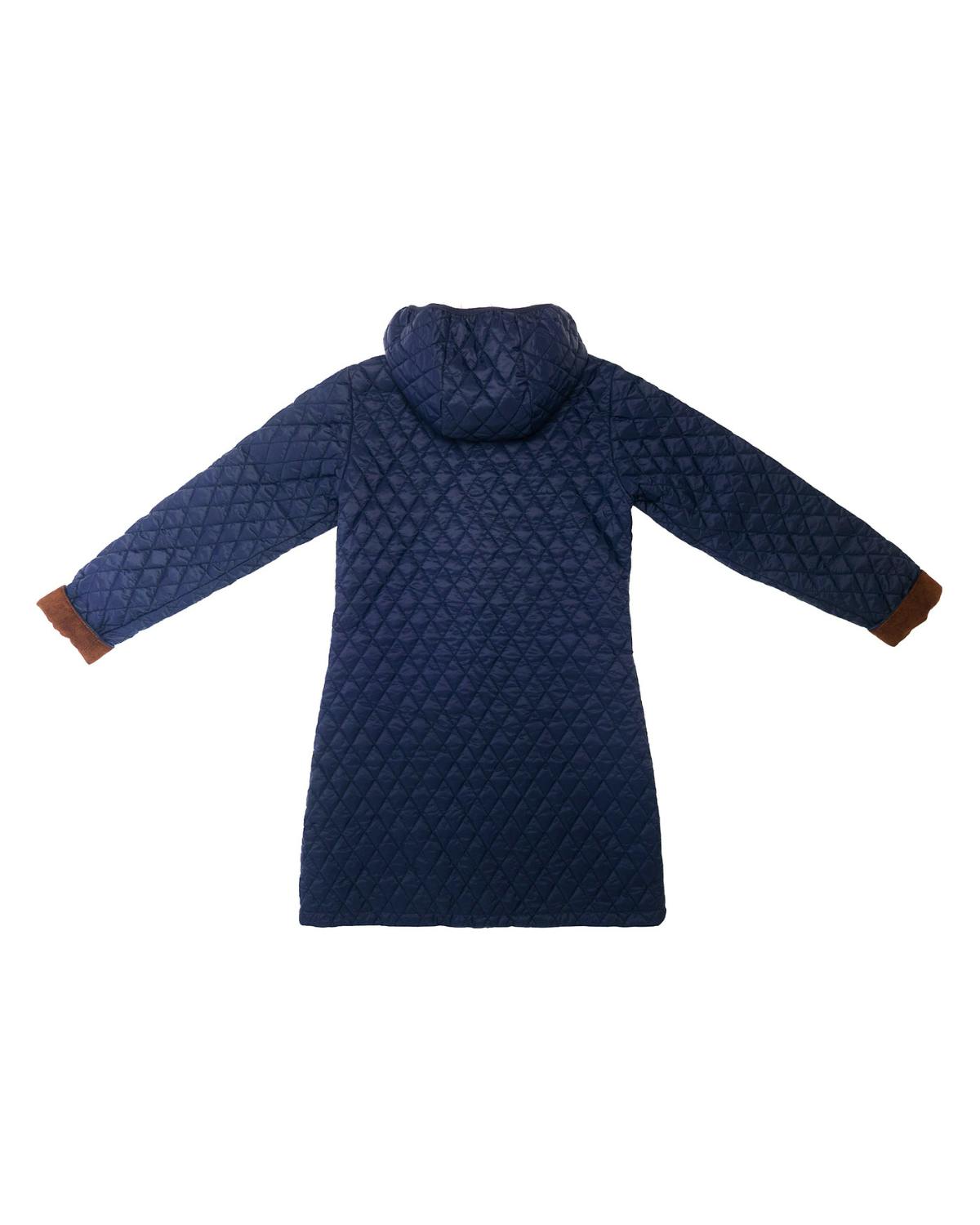 Women's Puffer Jacket in Navy Blue