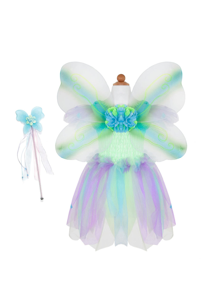 Butterfly Dress & Wings with Wand