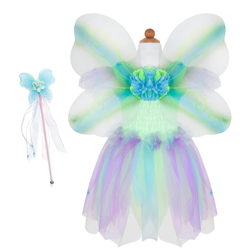 Butterfly Dress & Wings with Wand