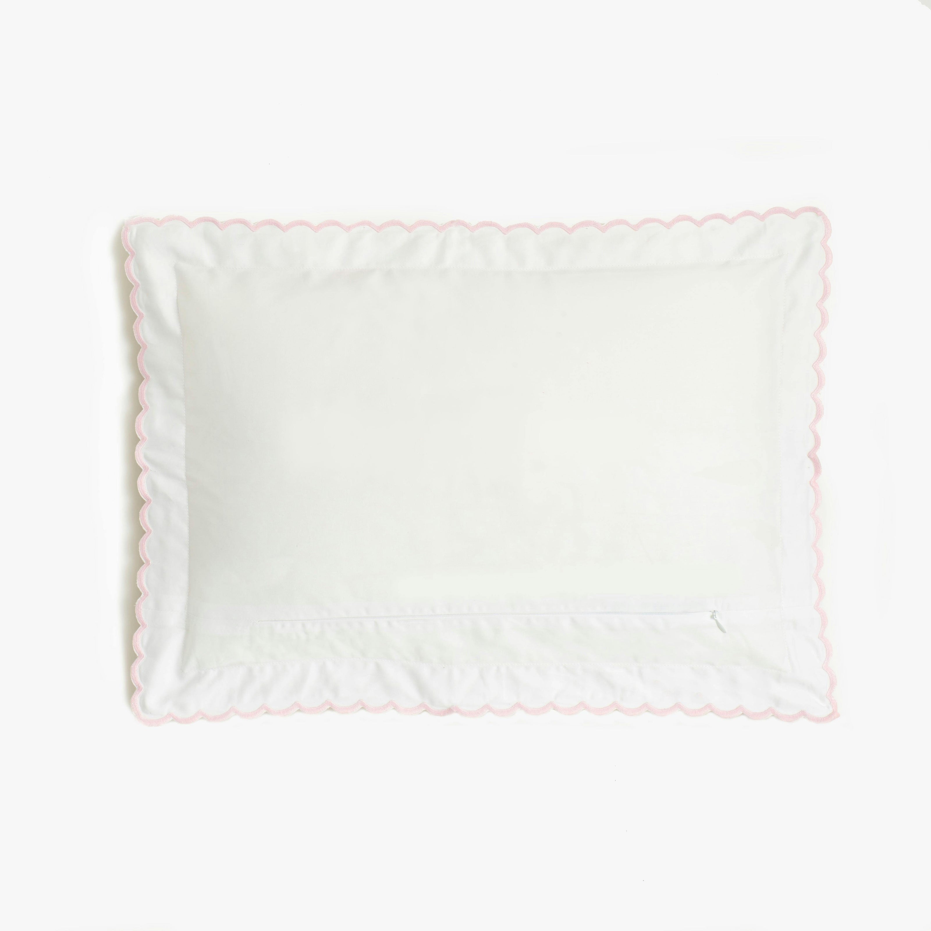 Picnic Gingham Toddler Pillow Set, Pink