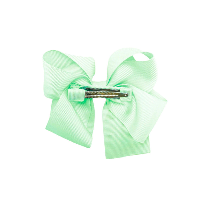 Rainbow Shamrock Hair Bow