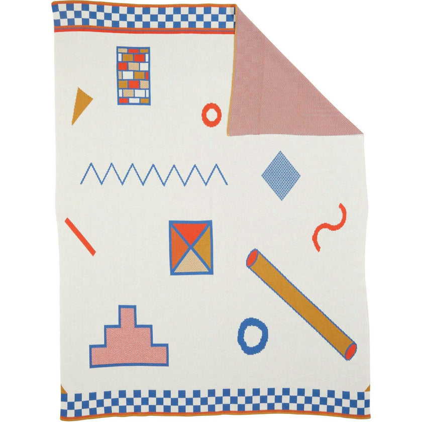 Shapes Knit Blanket