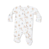 Easter Egg Hunt Uni - 2 Way Zipper Footie