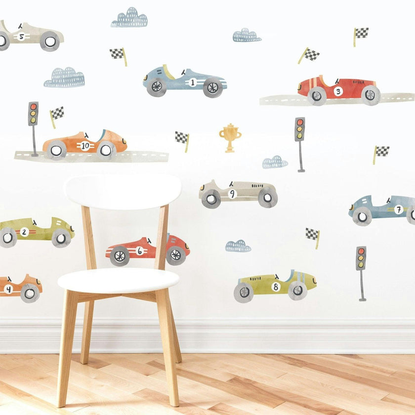 Hot Rod Kit • Medium • Peel-and-Stick Wall Decals