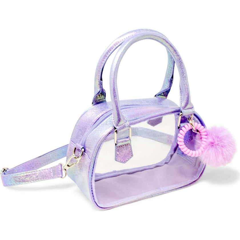 Girl's Game Day Glam Clear Crossbody Handbag