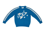 Striped Rocket Jumper – Cobalt