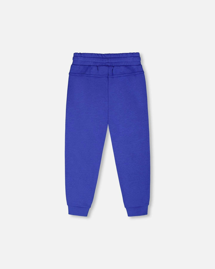 French Terry Sweatpants With Cross Seams