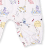 Spa Dogs - Ruffle Sleeve Snap Romper