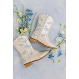 Cowgirl Baby Blue Bow Boots