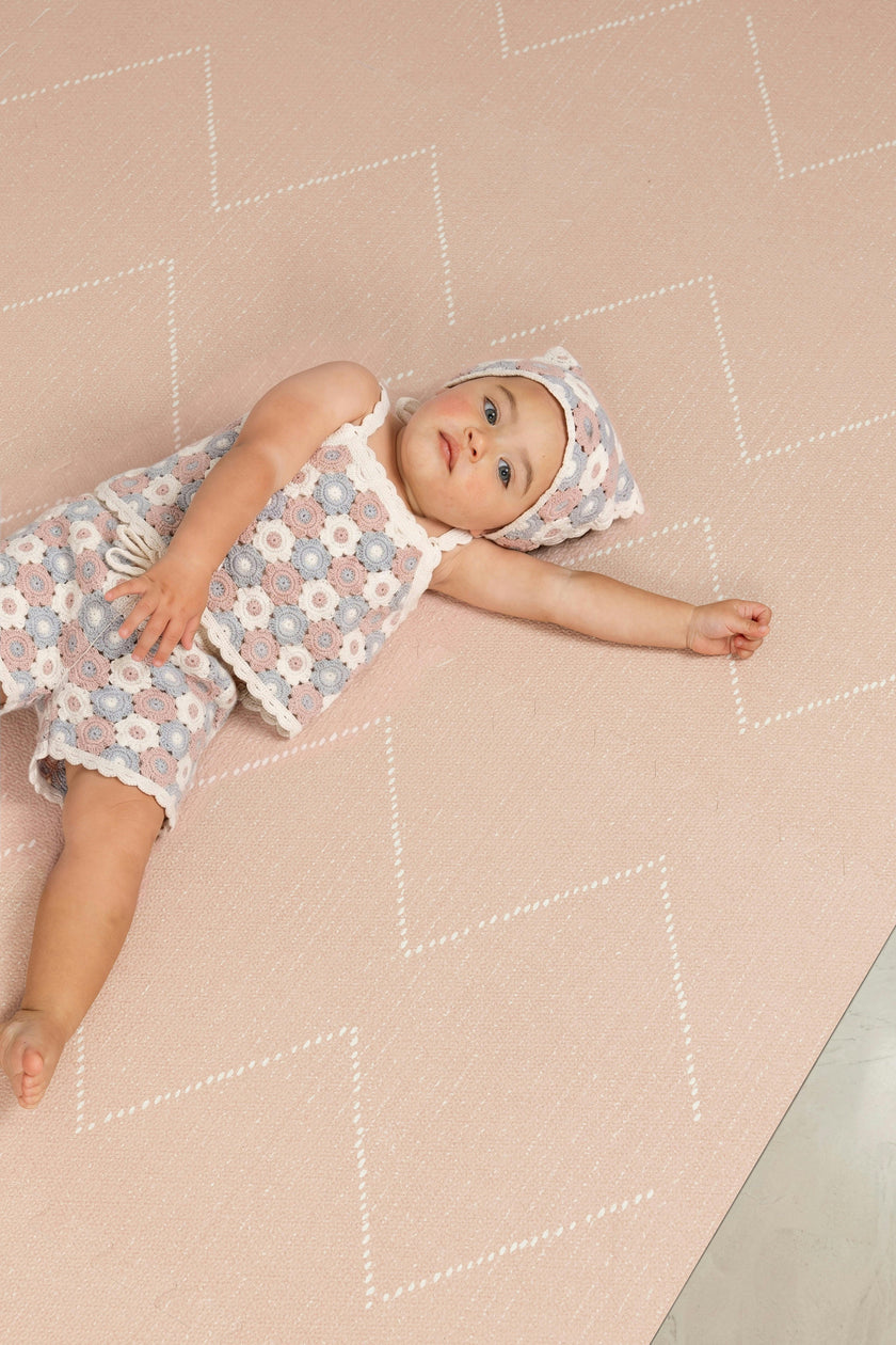 Premium Foam Haven Playmat | Tulum, Peony | Toddlekind