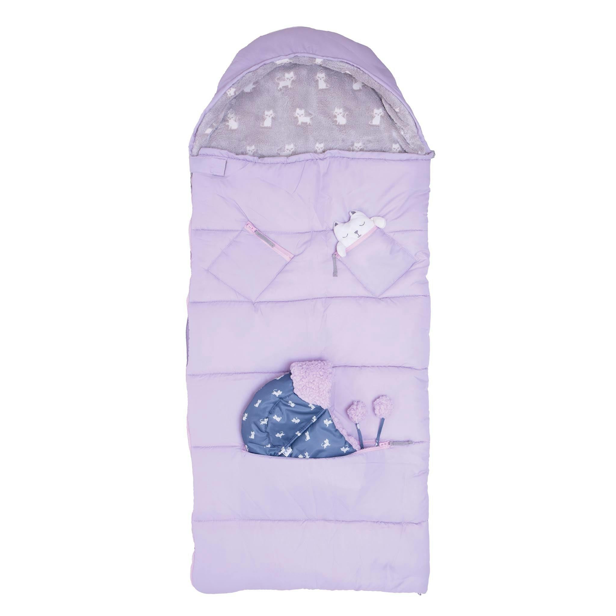 Sleep-N-Pack™ – Little Kid Size | Glow-In-The-Dark Collection: Glow Kittens