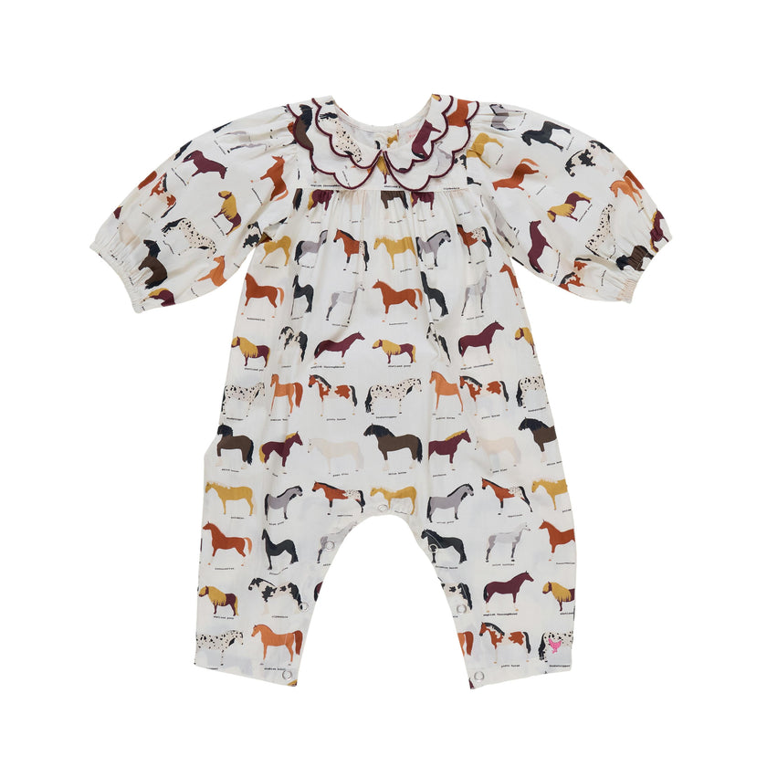 Baby Girls Darcy Jumper - Horse Breeds