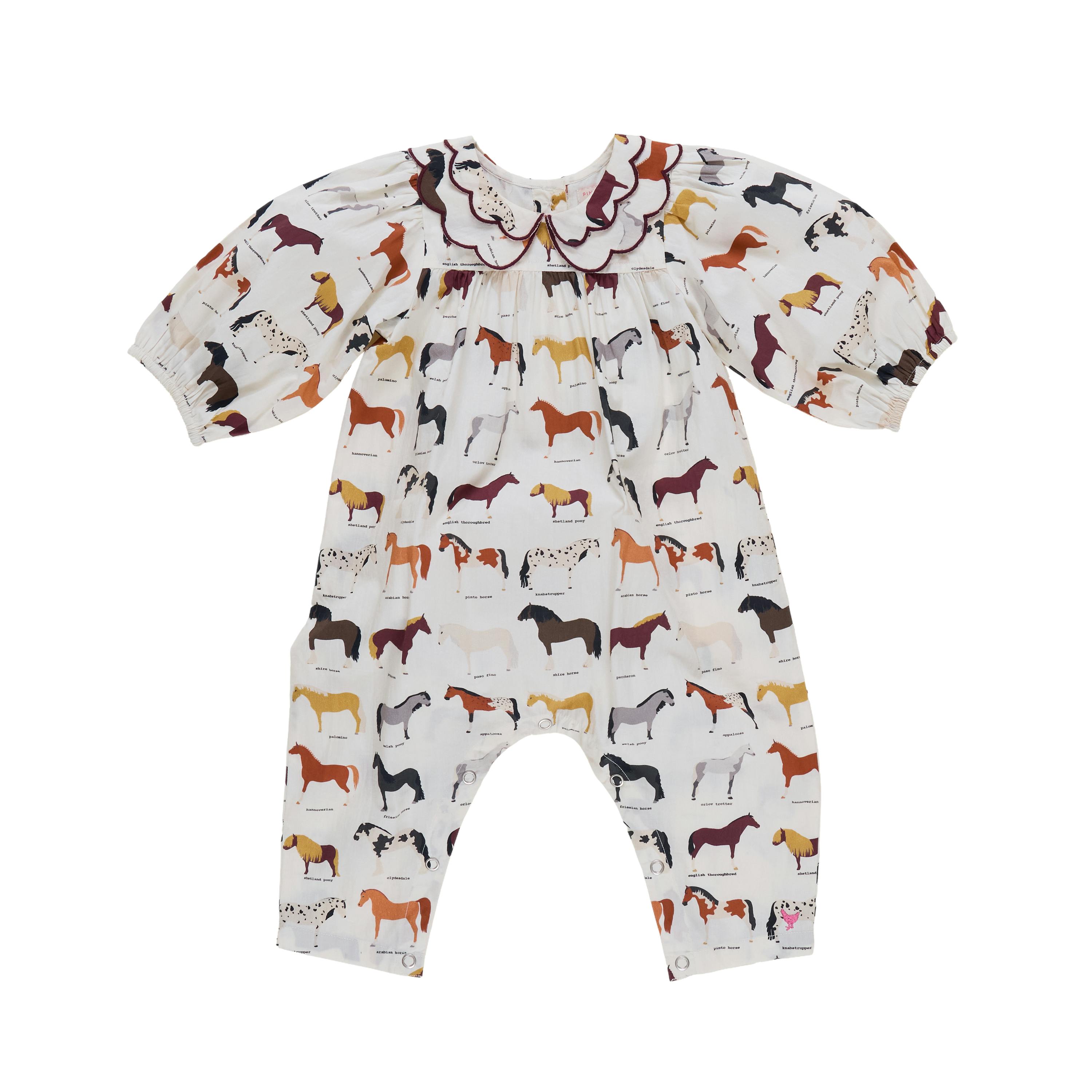 Baby Girls Darcy Jumper - Horse Breeds