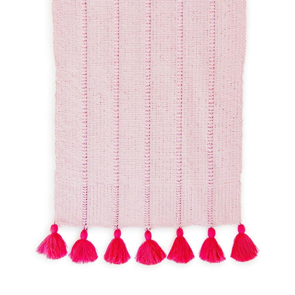 Petal Tassel Table Runner
