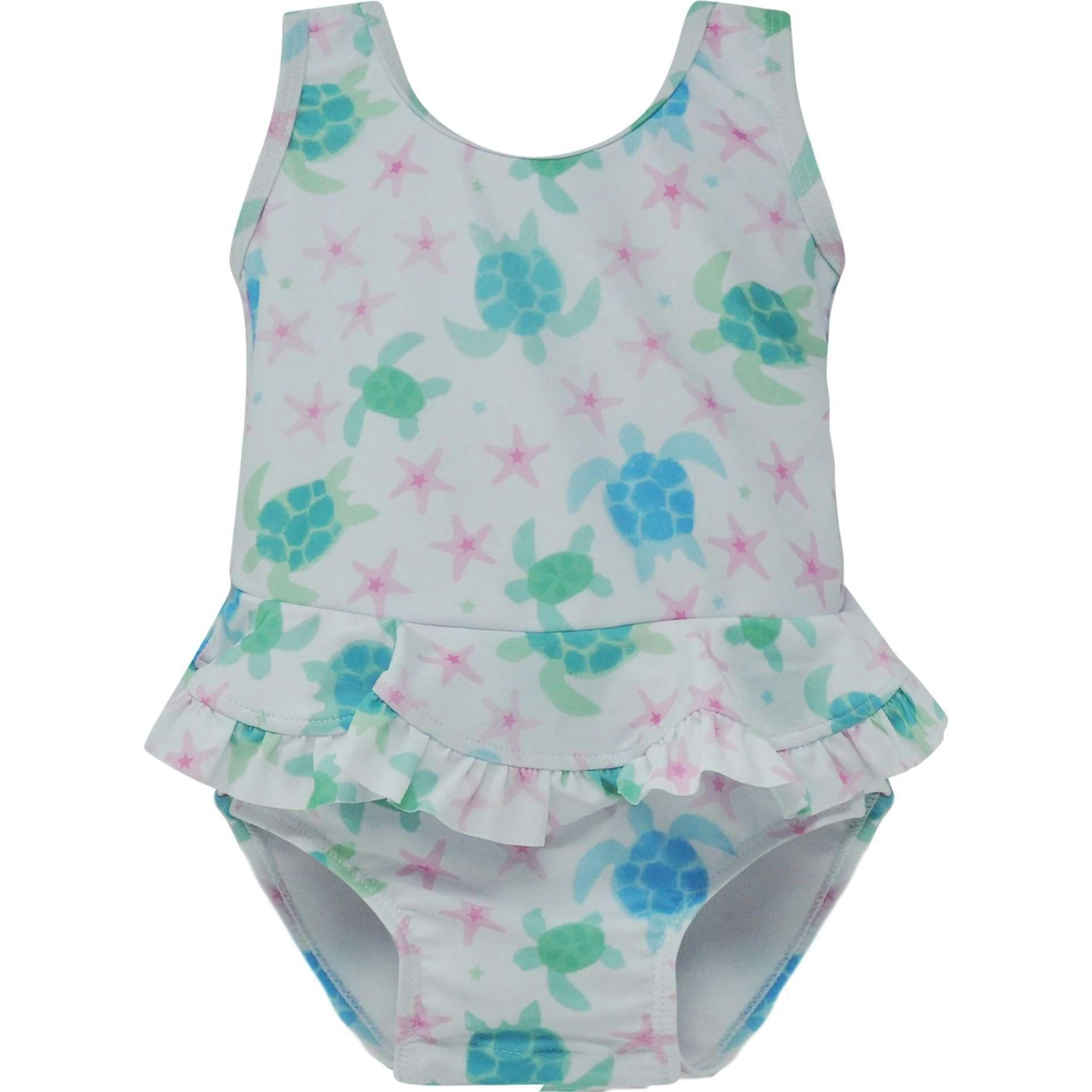 UPF 50+ Stella Infant Ruffle Swimsuit
