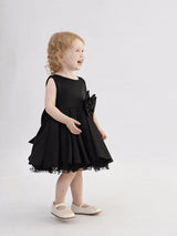 Black Canyonelle Bow Waist Dress