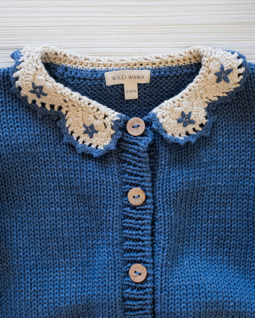 Ines Cardigan in Blue Hour