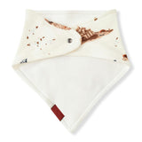 Sandcastle Organic Cotton Three-Layer Kerchief Bib