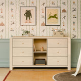 Babyletto Kids TipToe 6-Drawer Assembled Dresser with Cubbies