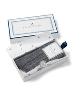 Men's Cashmere Socks in Dark Grey