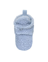 Sherpa Light Blue Snap Bootie