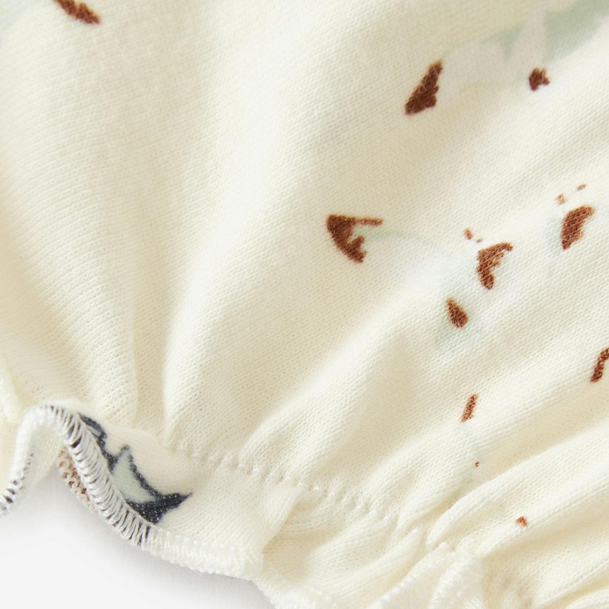 Sandcastle Organic Cotton Ruffle Bloomer