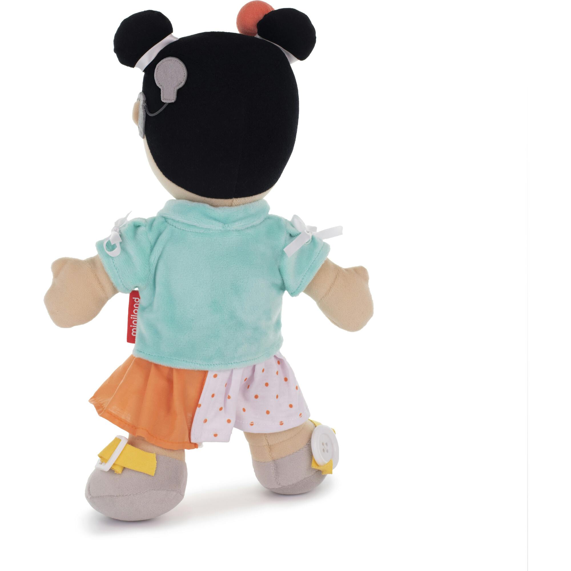 Washable Diversity Fastening Doll