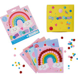 Rainbow Fairy Pom Pom Art