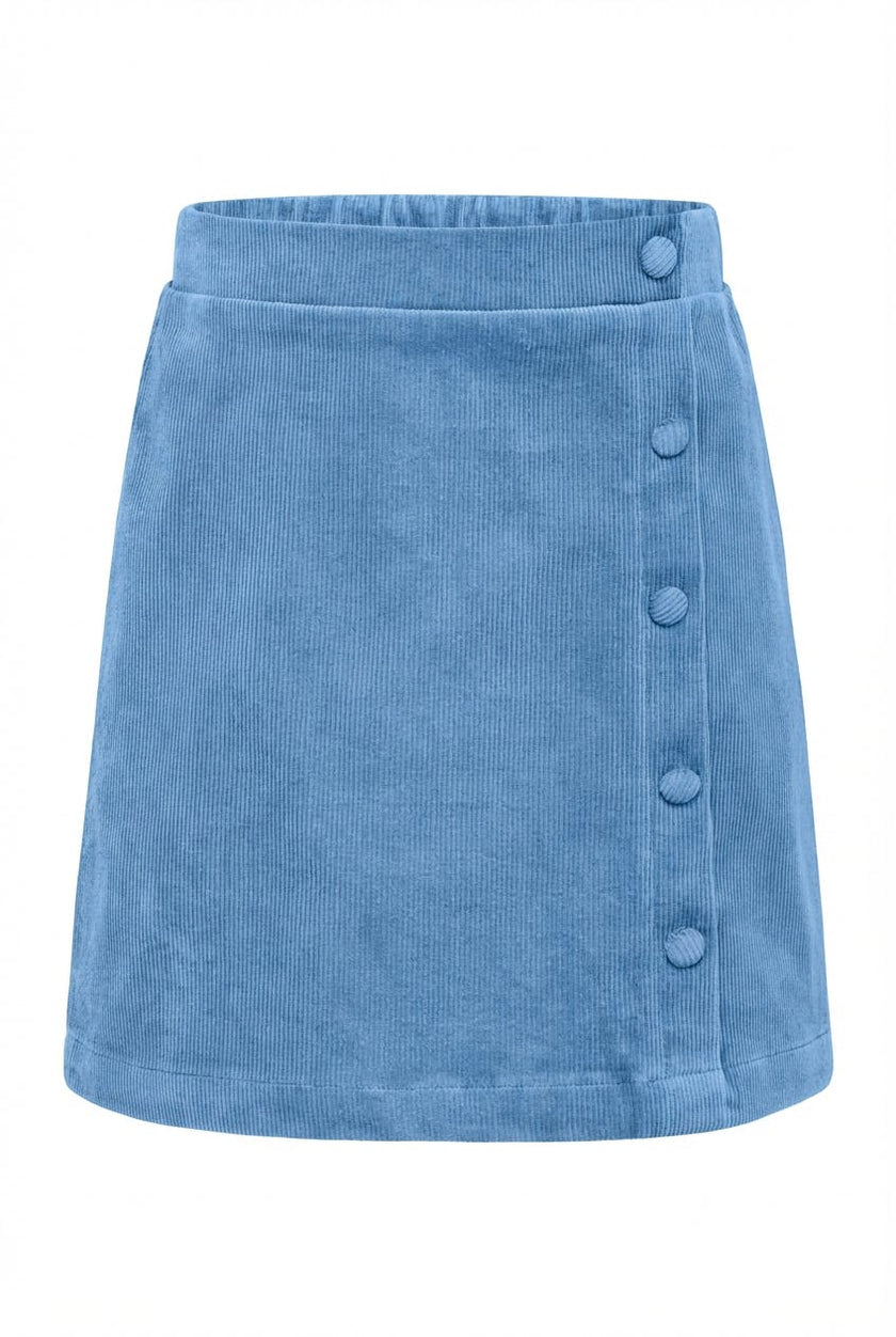 Reese Skirt Glacier Blue Corduroy