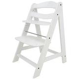 Sky Wooden Chair: German Beechwood - White