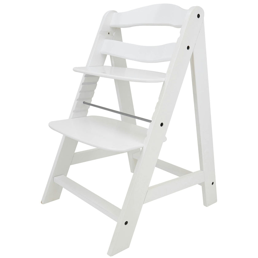 Sky Wooden Chair: German Beechwood - White