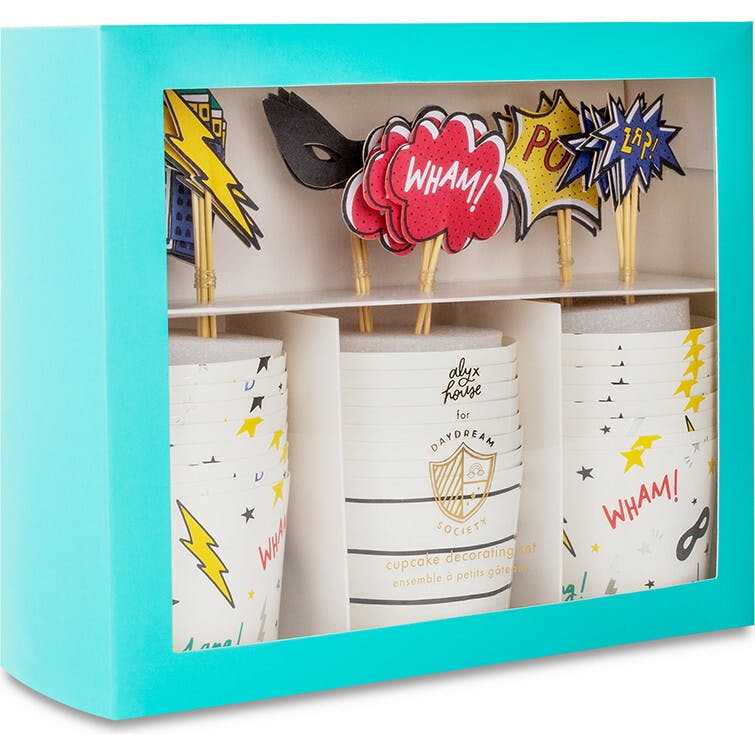 Superhero Cupcake Decorating Set