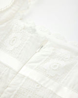 Josephine Embroidered Mini Dress