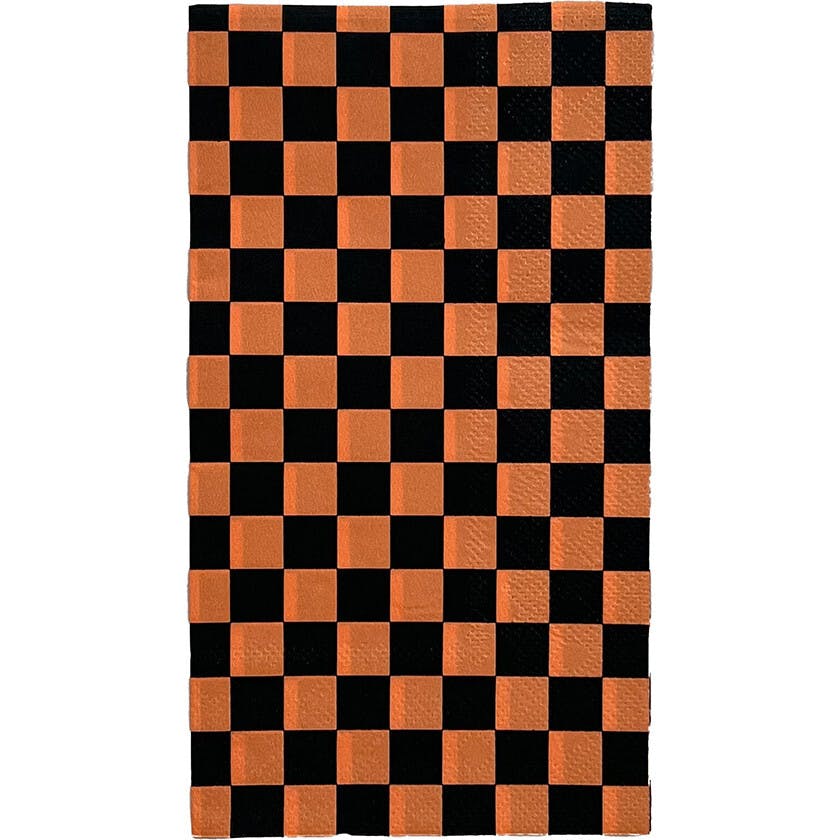 Check It! Halloween Check Guest Napkins