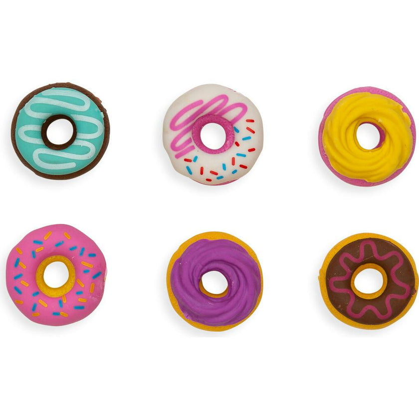 Dainty Donuts Erasers - Set of 6