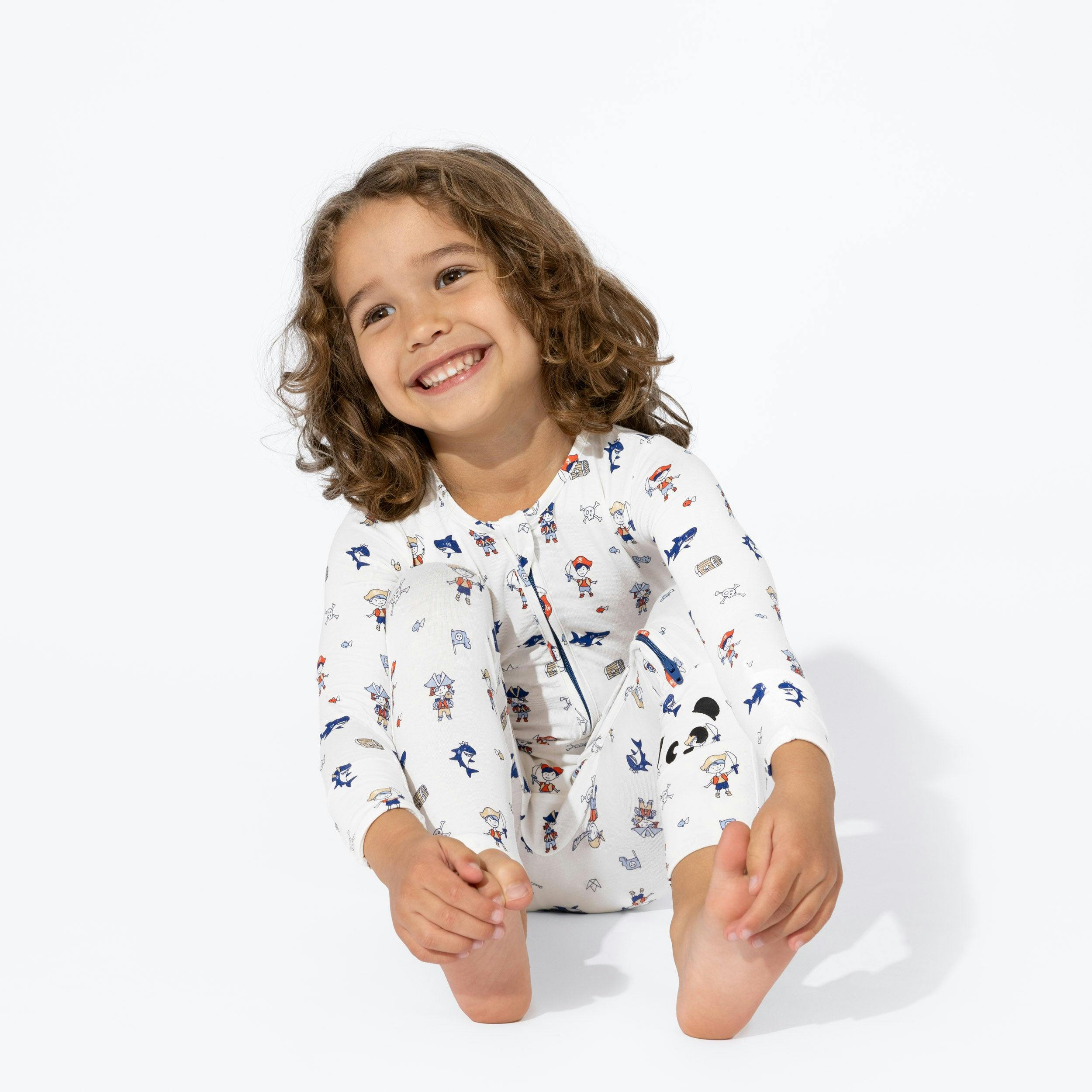 Pirate Bamboo Convertible Footie