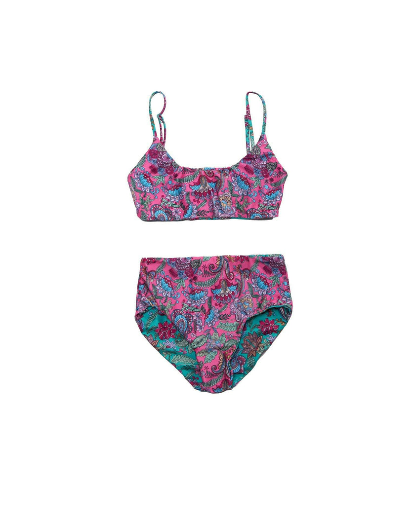 Girls Reversible Bikini Set – Two-in-One Design (Liberty)