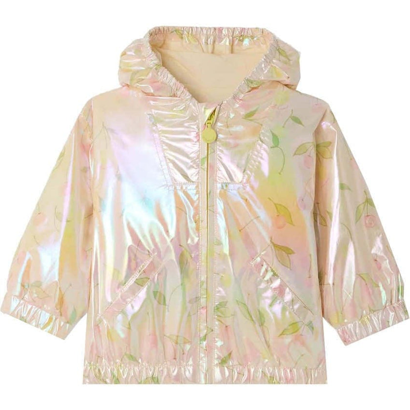 BONPOINT Alana Water-Repellent Baby Jacket - Powder Rose