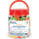 Interlocking Centimeter Cubes Set of 1000
