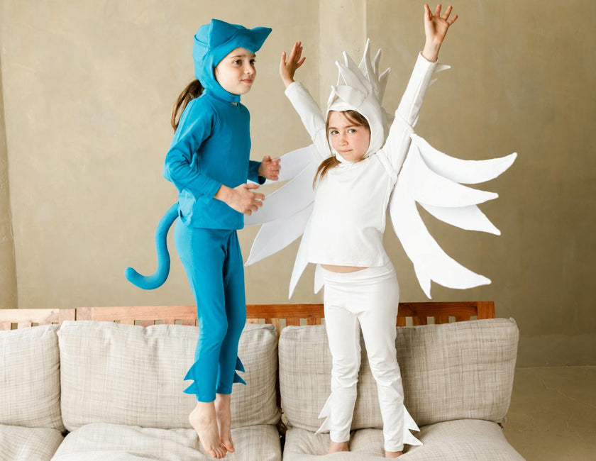Blue Cat Costume