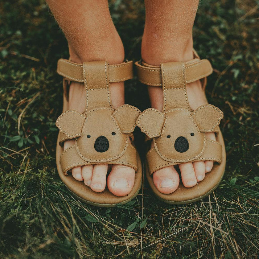 Dhalo Sandals | Koala | Truffle Leather