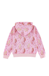 Soft Fleece Zip-up Hoodie, Mermaid